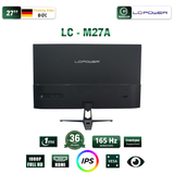  Màn hình Gaming LC-POWER LC-M27A | 27 inch, Full HD, 165Hz, IPS, 1ms 