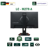  Màn hình Gaming LC-POWER LC-M27R-A | 27 inch, 2K/QHD, 180Hz, IPS, 1ms 