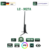  Màn hình Gaming LC-POWER LC-M27A | 27 inch, Full HD, 165Hz, IPS, 1ms 