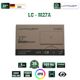  Màn hình Gaming LC-POWER LC-M27A | 27 inch, Full HD, 165Hz, IPS, 1ms 
