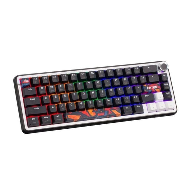  Bàn phím cơ gaming E-Dra EK368S | Không dây, Red Switch 