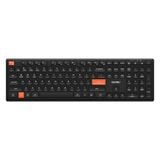  Bàn phím văn phòng Dare-U LK165D Black Orange | Không dây, Dual Mode, Scissor Switch 
