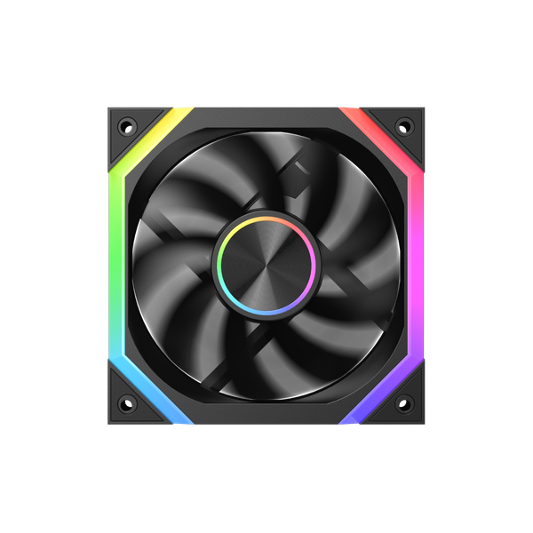  Quạt tản nhiệt PC Xigmatek Infinity Pro 6 (EN 49415) | Fan 120mm, ARGB, Gió thuận, Đen 