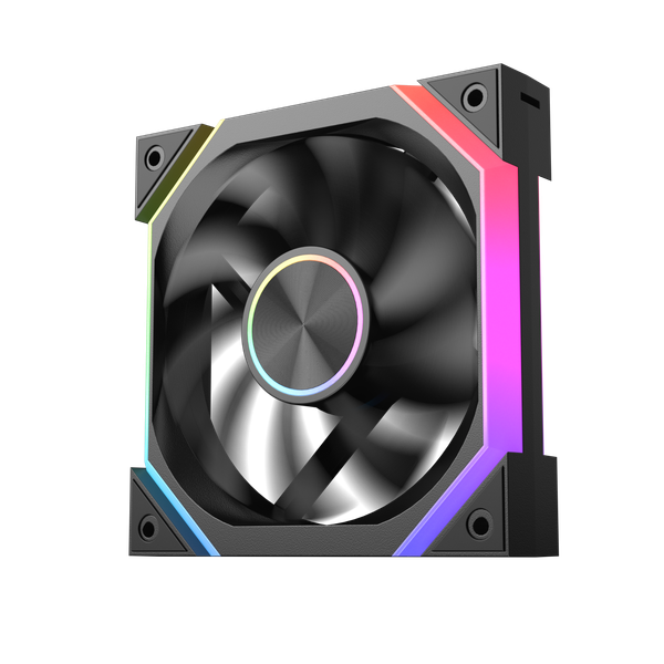  Quạt tản nhiệt PC Xigmatek Infinity Pro 6 (EN 49415) | Fan 120mm, ARGB, Gió thuận, Đen 