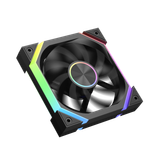  Quạt tản nhiệt PC Xigmatek Infinity Pro 6 (EN 49439) | Fan 120mm, ARGB, Gió ngược, Đen 