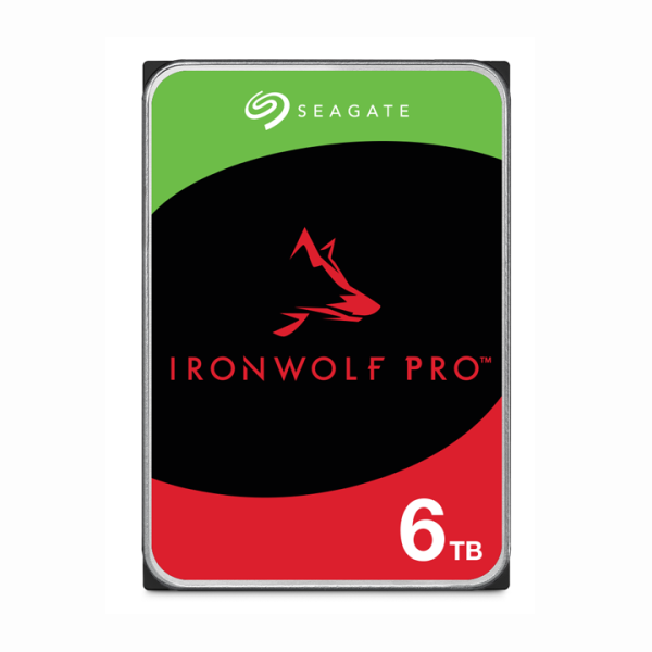  Ổ cứng HDD Seagate IronWolf Pro 6 TB | SATA III, 3.5" (ST6000NT001) 