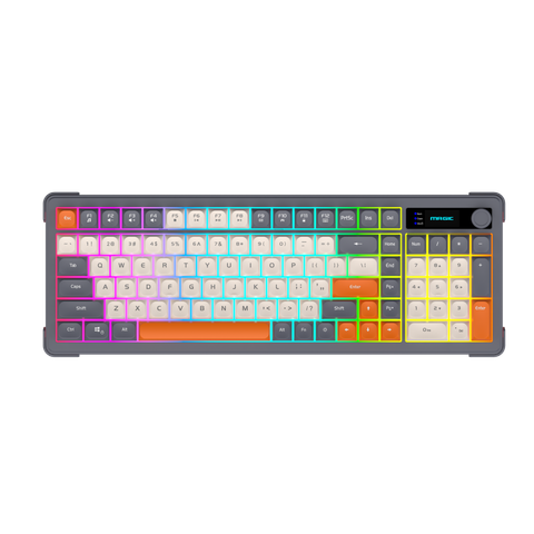 Bàn phím giả cơ gaming Magic K-01L | Có dây, Led Rainbow