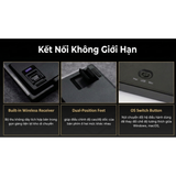  Bàn Phím Cơ Gaming Không Dây AKKO 5087 V3 Black & Gold | Akko Piano Pro, 3 Mode, RGB, Hot Swap 