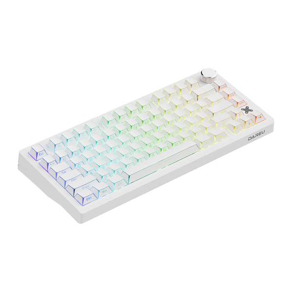  Bàn Phím Cơ Gaming Không Dây Dare-U Flex 75 Shadowfold | Triple Mode, Gasket Mount, RGB, Pegasus Switch 