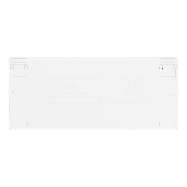  Bàn phím cơ Gaming Không Dây Dare-U Flex 75 White Black | Triple Mode, Gasket Mount, RGB, Pegasus Switch 