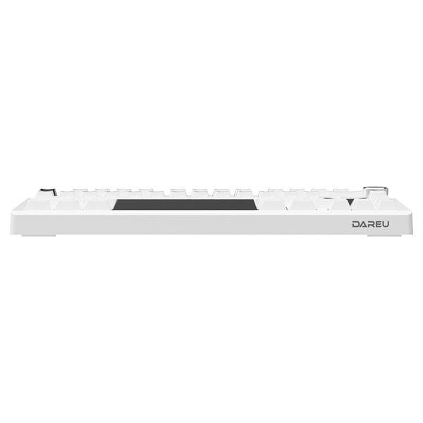  Bàn phím cơ Gaming Không Dây Dare-U Flex 75 White Black | Triple Mode, Gasket Mount, RGB, Pegasus Switch 