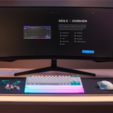  Bàn phím cơ Gaming Logitech G512 X 75 TMR White Tactile Switch (920-013962) | Analog, LIGHTSYNC RGB, 8K Hz 