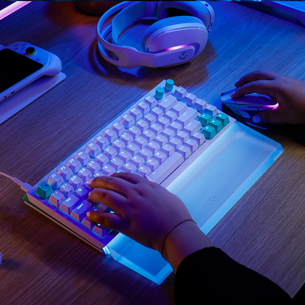  Bàn phím cơ Gaming Logitech G512 X 75 TMR White Tactile Switch (920-013962) | Analog, LIGHTSYNC RGB, 8K Hz 