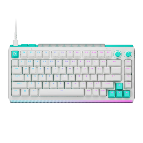 Bàn phím cơ Gaming Logitech G512 X 75 TMR White Tactile Switch (920-013962) | Analog, LIGHTSYNC RGB, 8K Hz