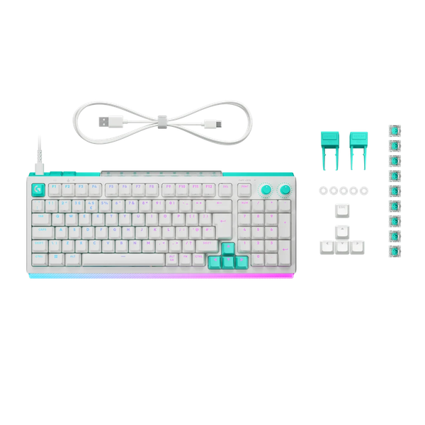  Bàn phím cơ Gaming Logitech G512 X 98 TMR White Tactile switch (920-014010) | Analog TMR, LIGHTSYNC RGB 