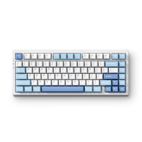  Bàn Phím Cơ Gaming Không Dây Mchose G75 Pro Blue | Tri-Mode, Cabbage Tofu V2 Switch, Pin 8000mAh (G75-4A) 