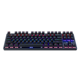  Bàn Phím Cơ Gaming Không Dây Rapoo V500 Pro-87 Multi Mode Wireless | 3 Mode, Red Switch, LED 6 màu 