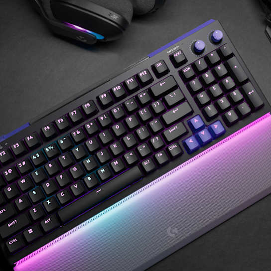  Kê tay bàn phím Logitech G512 X 98 Palm Rest (943-001626) | Acrylic RGB 