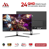  Màn hình Gaming 2K Aivision AG2414QS1 | 24 inch, QHD, 144Hz, IPS, 1ms 