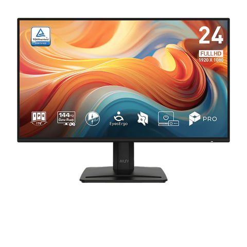 Màn hình Văn phòng MSI PRO MP242 E14A | 23.8 inch, FHD IPS, 144Hz, 1ms MPRT, Loa kép