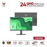  Màn hình Văn phòng 2K VSP G2410QS | 24 inch, QHD, IPS, 100Hz, USB Type-C PD 65W, Loa kép 