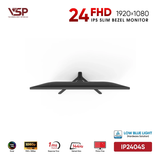  Màn hình Văn phòng VSP IP2404S | 24 inch, Full HD, IPS, 144Hz, 1ms, Đen 