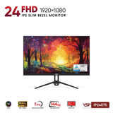  Màn hình Văn phòng VSP IP2407S | 24 inch, Full HD, IPS, 144Hz, 1ms, Đen 