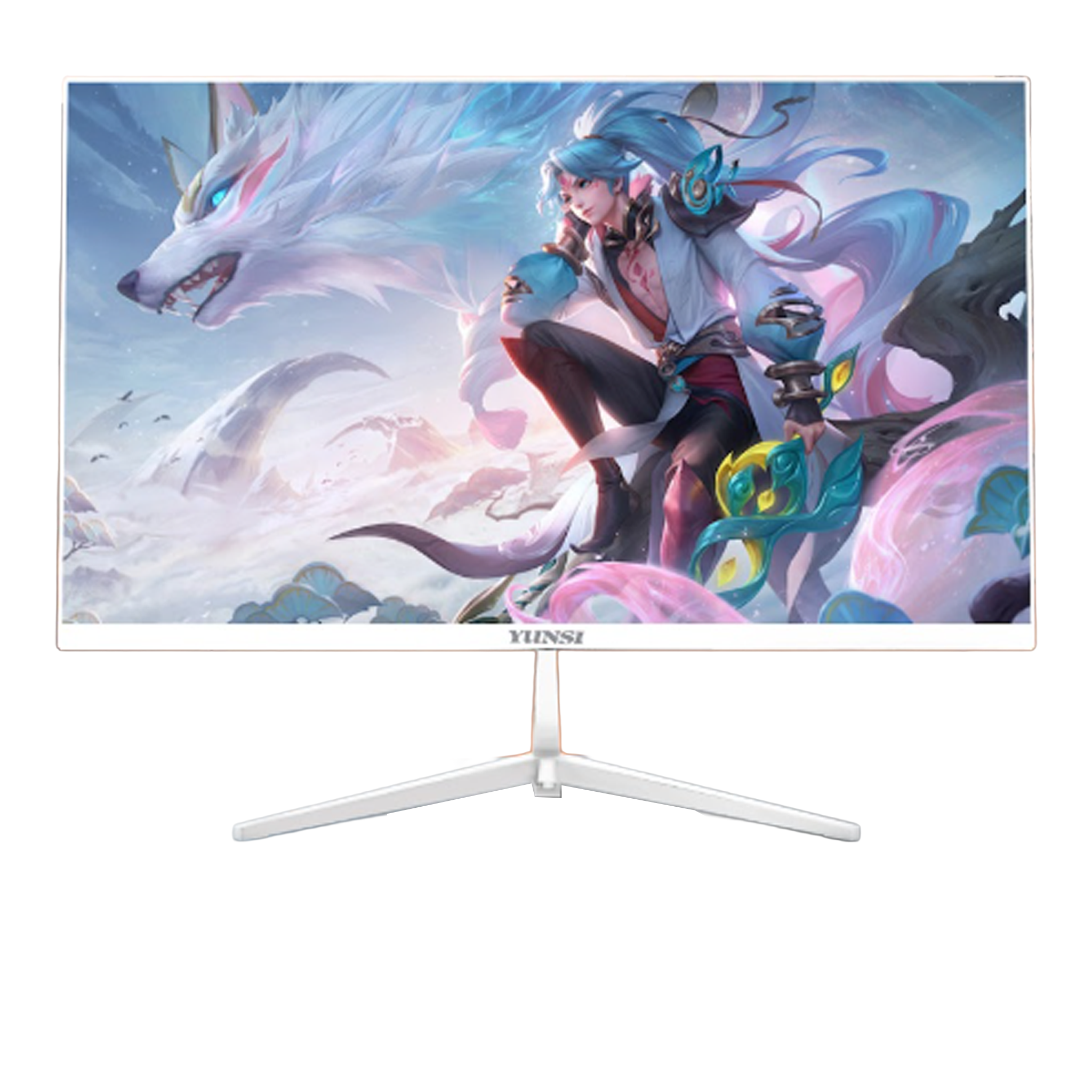 Màn hình YUNSI Y2450 | 1K, Full HD, 120Hz, Trắng