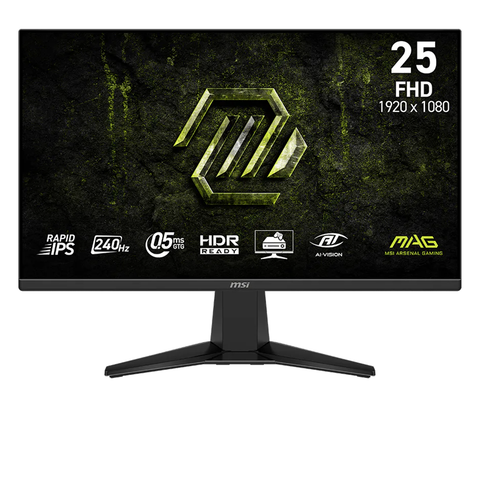 Màn hình Gaming MSI MAG 255F X24 | 25 inch, Full HD, Rapid IPS, 240Hz, HDR Ready