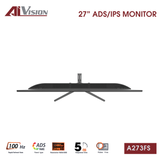  Màn hình Văn phòng AIVISION A273FS | 27 inch, Full HD, IPS, 100Hz 