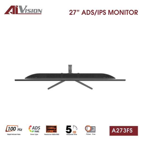 Màn hình Văn phòng AIVISION A273FS | 27 inch, Full HD, IPS, 100Hz 