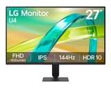  Màn hình Văn phòng LG 27U411B-B | 27 inch, IPS, Full HD, 144Hz, HDR10, AMD FreeSync™ Premium 
