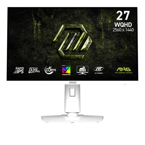 Màn hình Gaming 2K MSI MAG 274QRFW-X32 | 27 inch, QHD, 320Hz, IPS, 0.5ms