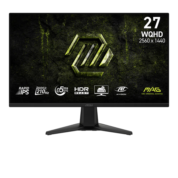  Màn hình Gaming 2K MSI MAG 275QF E21 | 27 inch, WQHD, Rapid IPS, 210Hz, DisplayHDR 400 