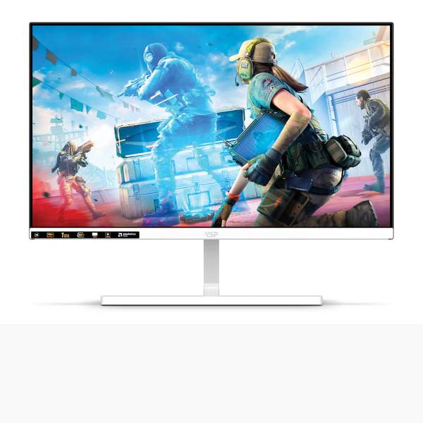  Màn hình Văn phòng VSP IP2709SG Trắng | 27 inch, Full HD, IPS, 144Hz, 1ms 
