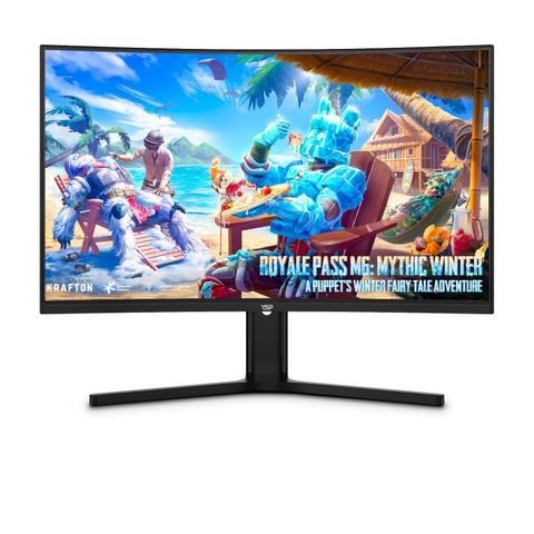 Màn hình Gaming 2K VSP VG3218QC1 | 31.5 inch, QHD, VA, 180Hz, 1ms MPRT, R1500, FreeSync, Cong R1500, Đen
