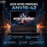  Laptop Gaming Acer Nitro ProPanel ANV15-42-R0QM | AMD Ryzen 5 7640HS, 16GB DDR5, 512GB SSD, RTX 3050 6GB, 15.6" FHD 180Hz, Win 11, Đen (NH.QUDSV.001) 