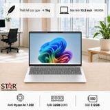  Laptop HP OmniBook 7 Aero 13-bg1083AU | Ryzen Al 7 350, 32GB LPDDR5x, SSD 512GB NVMe, ,AMD Graphics, 13.3" WUXGA, W11H+Office, Bạc (BZ7R9PA) 
