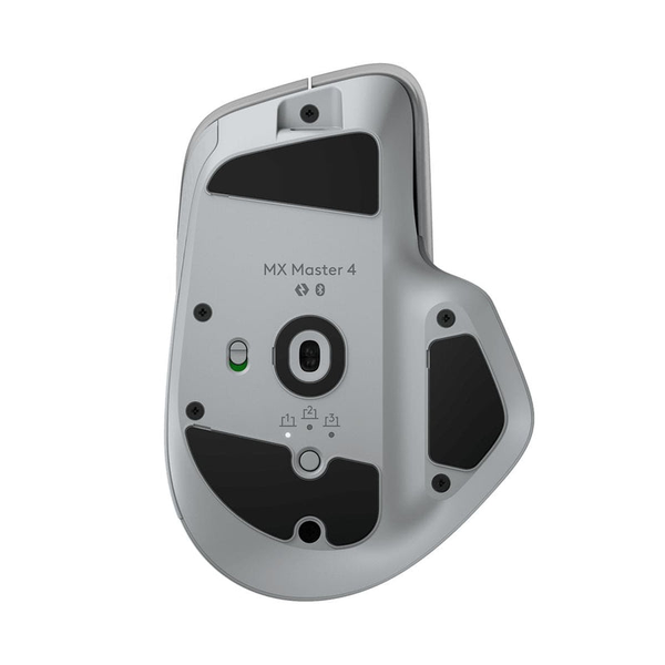  Chuột văn phòng Logitech MX Master 4 | Bluetooth 5.1, 8000 DPI, 150g, Xám 