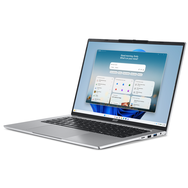  Laptop Acer Aspire Lite 14 AL14-44P-R0SP | AMD Ryzen 7 7730U, 8GB DDR4, SSD 512GB NVMe, UMA, 14" FHD+, Win11, Bạc (NX.DMCSV.003) 