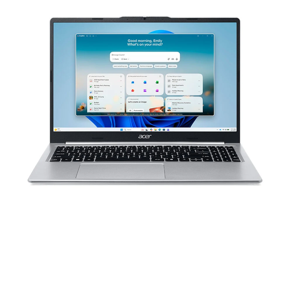  Laptop Acer Aspire Lite AL15-49P-R6XX | R5-7430U, 8GB DDR4, SSD 512GB NVMe, 15.6" FHD, W11SL, Bạc 
