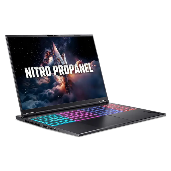  Laptop Gaming ACER Nitro Propanel AN16S-61-R193 | Ryzen AI 9 365, 16GB DDR5, SSD 512GB NVMe, 16" 2K 180Hz, RTX 5070 8GB, W11, Đen (NH.QXTSV.001) 