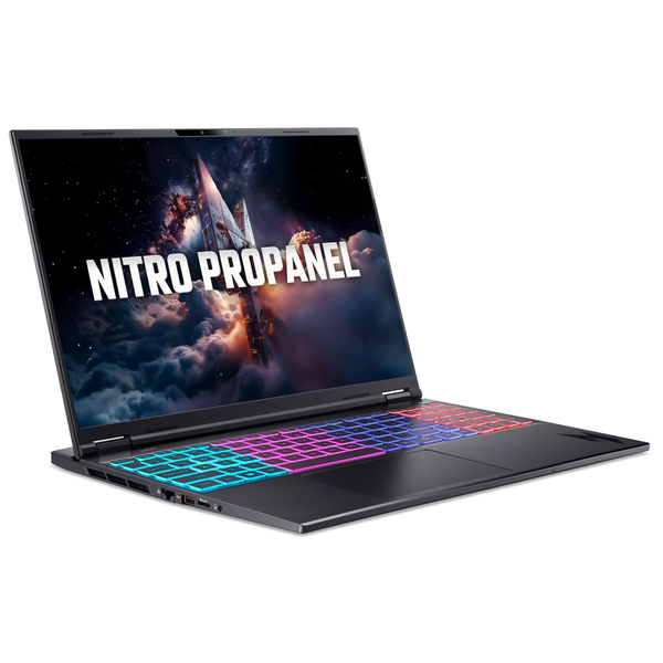  Laptop Gaming ACER Nitro ProPanel AN16S-61-R9CN | Ryzen AI 7 350, 16GB DDR5, SSD 512GB NVMe, 16" 2K+ 180Hz, RTX 5070 8GB, Win 11, Đen (NH.QXGSV.001) 