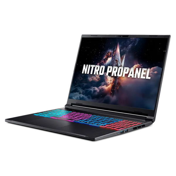  Laptop Gaming ACER Nitro ANV16S-61-R7KQ (NH.QXPSV.001) | Ryzen AI 5 340, 16GB DDR5, SSD 512GB NVMe, 16" FHD+ IPS 180Hz, RTX 5060 8GB, W11, Đen 
