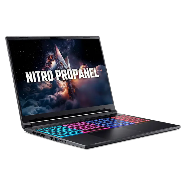  Laptop Gaming ACER Nitro ANV16S-61-R7KQ (NH.QXPSV.001) | Ryzen AI 5 340, 16GB DDR5, SSD 512GB NVMe, 16" FHD+ IPS 180Hz, RTX 5060 8GB, W11, Đen 