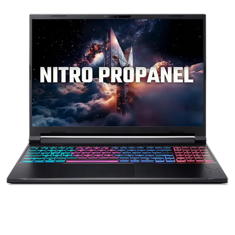 Laptop Gaming ACER Nitro ANV16S-61-R7KQ (NH.QXPSV.001) | Ryzen AI 5 340, 16GB DDR5, SSD 512GB NVMe, 16