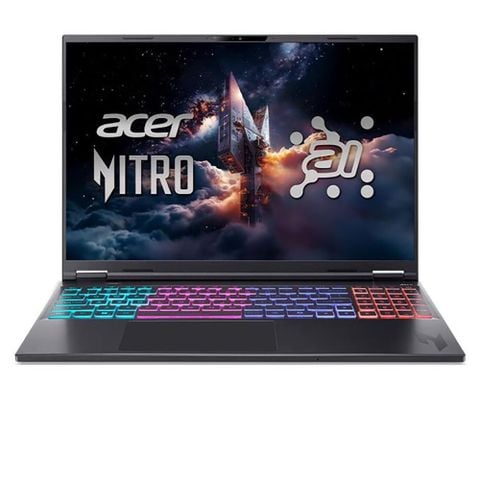 Laptop Gaming ACER Nitro ANV16S-61-R9ZV (NH.QXPSV.002) | Ryzen AI 7 350, 32GB DDR5, SSD 1TB NVMe, 16