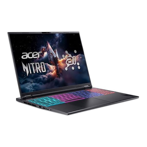  Laptop Gaming ACER Nitro ANV16S-61-R9ZV (NH.QXPSV.002) | Ryzen AI 7 350, 32GB DDR5, SSD 1TB NVMe, 16" 2K 180Hz, RTX 5060 8GB, W11, Đen 