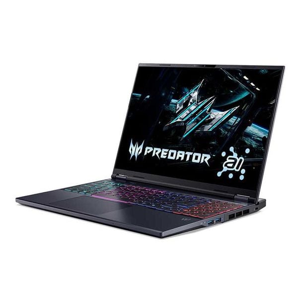  Laptop Gaming ACER Predator Helios PHN16-73-98S4 (NH.QVQSV.002) | U9-275HX, 32GB DDR5, SSD 1TB NVMe, 16" 2K 240Hz, RTX 5060 8GB, W11, Đen 