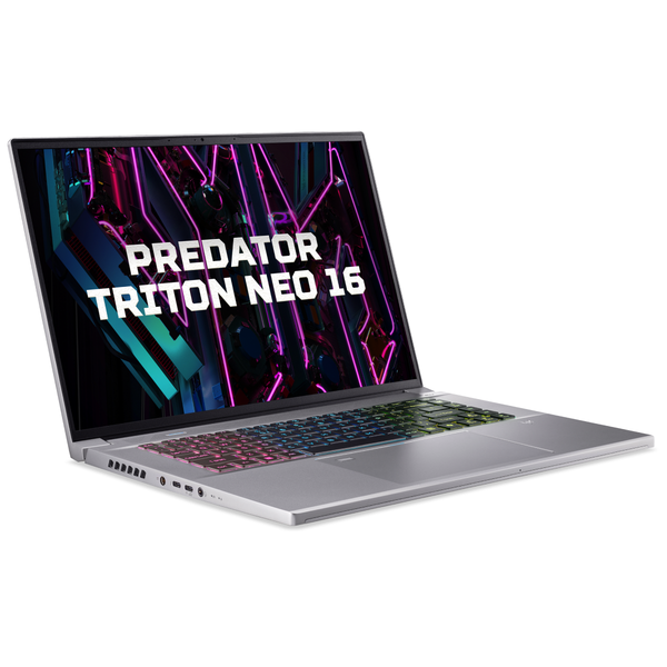  Laptop Gaming Acer Predator Triton Neo 16 PTN16-51-78JQ | U7-155H, 32GB LPDDR5X, SSD 2TB NVMe, RTX 4060 8GB, 16" 2.5K 240Hz, Win 11, Bạc.(NH.QPNSV.004) 